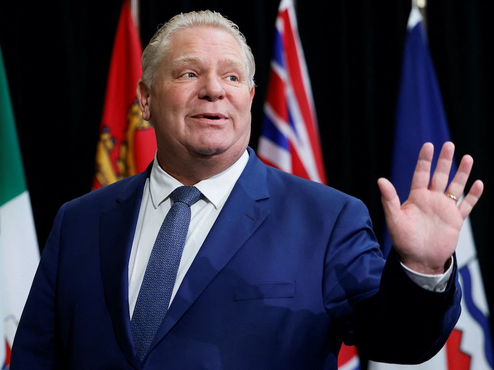 Doug ford announcement discount today live stream