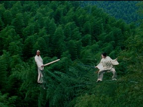 The famed fight in the bamboo forest in Crouching Tiger, Hidden Dragon.