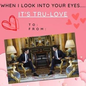 Yesterday was Valentines Day, which means various politicians and government agencies were busy posting parody valentines online. The above example comes from Conservative MP Michalle Rempel. You may also have seen the Canada Revenue Agency posting a card captioned “you look like someone I want to declare on my taxes.”