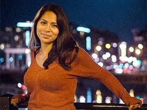 Nohemi Gonzalez, a 23-year-old California State University student who died in the coordinated attacks of November 2015 in Paris, for which the Islamic State militant group claimed responsibility, is seen at an unidentified location, in this undated handout picture.