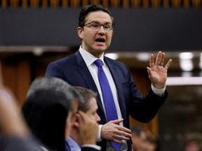 Canada's Conservative Party of Canada leader Pierre Poilievre continued to question the government about contracts awarded to McKinsey Consulting during Question Period on Feb. 1, 2023.