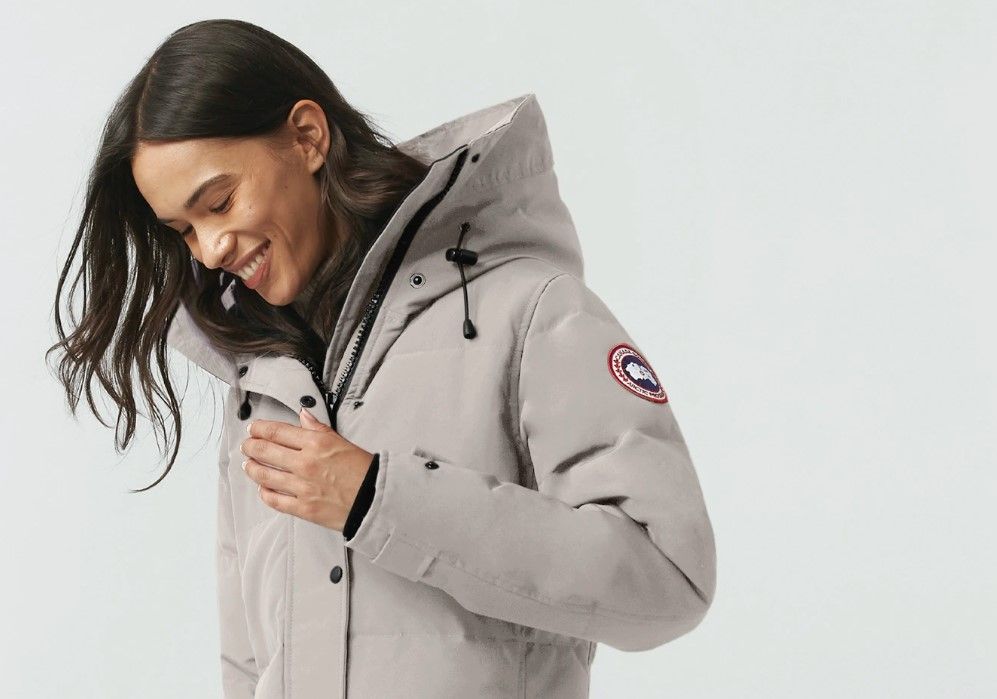 Testing a Canada Goose parka during spicy winter weather