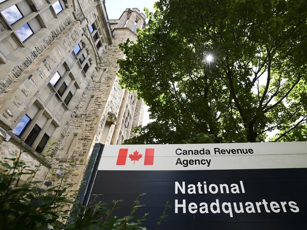 The Canada Revenue Agency headquarters' Connaught Building in Ottawa. 