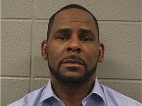 Singer Robert Kelly, known as R. Kelly, is pictured in Chicago, Illinois, U.S., in this March 6, 2019 handout booking photo.