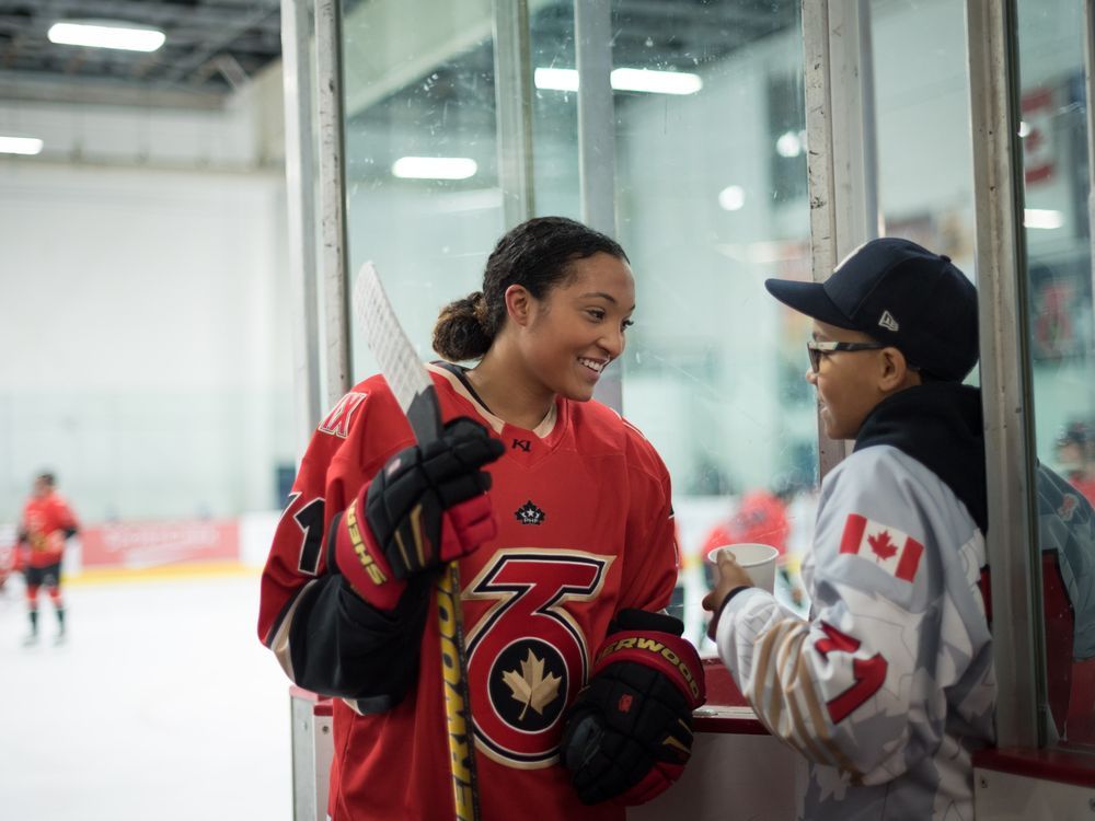 Toronto Six player founds hockey club in Canada to inspire, support young Black girls
