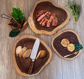 Natural Wooden Serving Platter