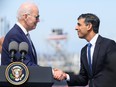 U.S. President Joe Biden and British Prime Minister Rishi Sunak may be using the word right differently.
