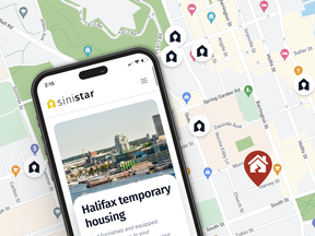 SiniSTAR’s revolutionary home-sharing platform. SUPPLIED.