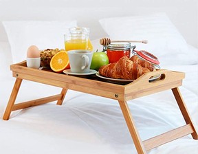 Bamboo Foldable Tray