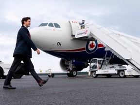 Justin Trudeau's plane