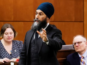 NDP leader Jagmeet Singh: "The way to stop alleged secret Chinese interference is to refuse to keep their secrets for them. A fully independent and non-partisan public inquiry is the way to shine a light into the shadows.”