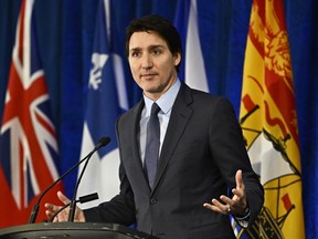 Prime Minister Justin Trudeau speaks at an event in Ottawa, March 6, 2023.