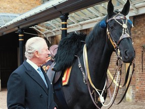 RCMP gifted musical ride horse Noble to King Charles for his coronation.