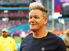 FILE - Celebrity chef Gordon Ramsay on the sidelines before Super Bowl LVII at State Farm Stadium in Glendale, Arizona on Feb. 12, 2023. PHOTO BY MARK J. REBILAS-USA TODAY SPORTS