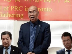 Ontario MPP Vincent Ke, centre, faces serious allegations that deserve his full undivided attention as he works to clear his name, a statement from Premier Doug Ford’s office says.