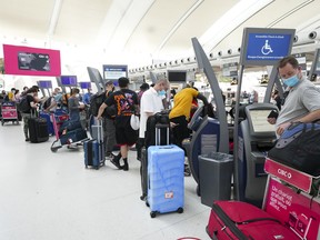 “As air travel returned through 2022, Canadians faced unacceptable flight delays, long lineups at airports and mishandled baggage,” the 2023 federal budget acknowledged.