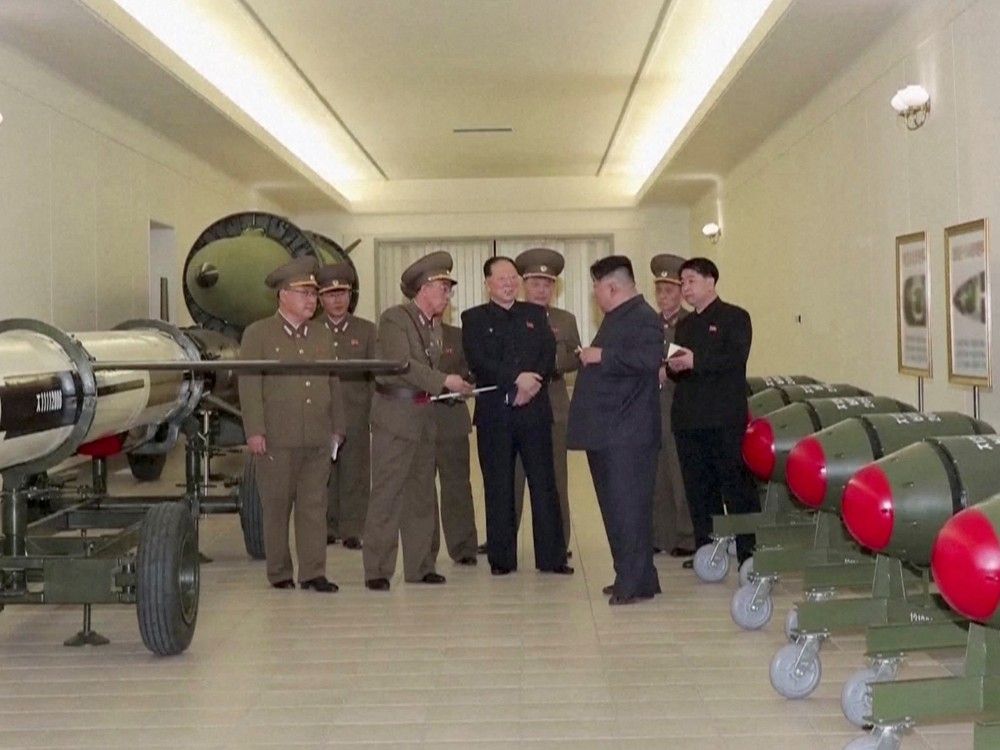 Kim’s Rare Display Of Nuclear Warheads Sends Chilling Message ...