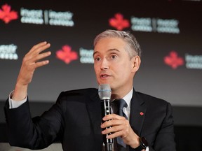 Innovation, Science and Industry Minister François-Philippe Champagne.
