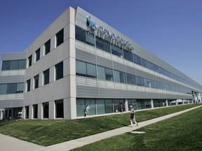 FILE- This April 24, 2008, file photo shows the former North American headquarters of Novo Nordisk, Inc., in Plainsboro, N.J. Novo Nordisk will start slashing some U.S. insulin prices up to 75% next year, following a path set earlier this month by rival Eli Lilly. The Danish drugmaker said Tuesday, March 14, 2023 that pre-filled pens and vials of long- and short-acting insulins will see list price reductions. They include Levemir, Novolin, NovoLog and NovoLog Mix70/30.