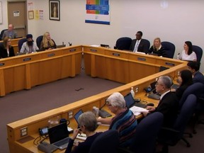 The Board of Trustees of the Halton District School Board met to address boundary and professionalism standards issues on March 1.