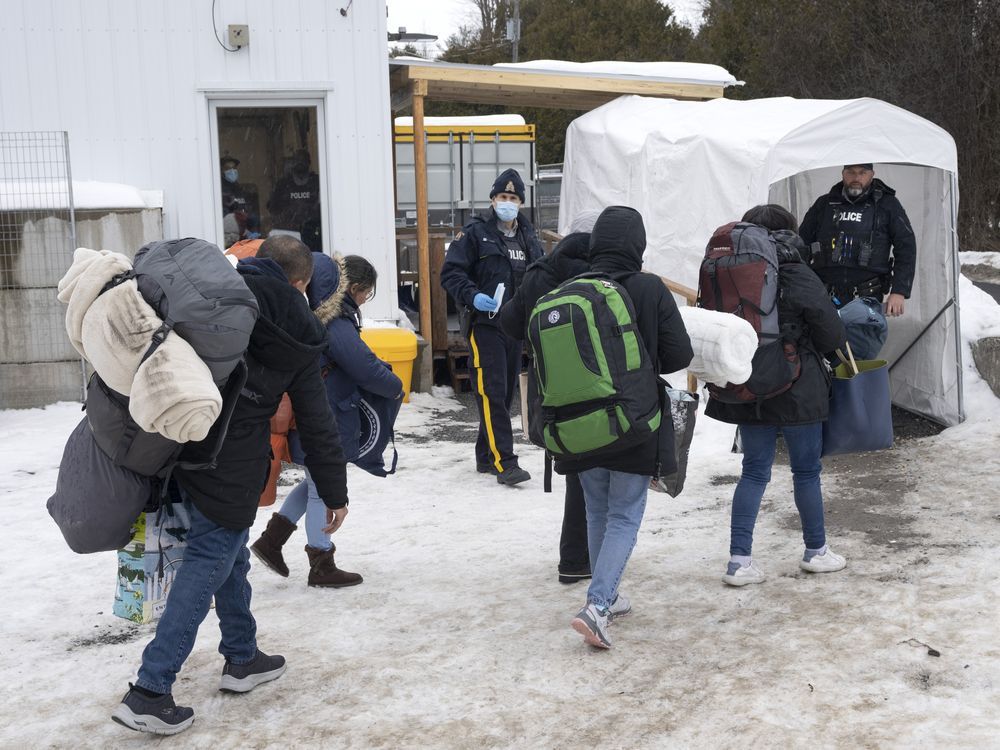 Asylum seekers continue crossing at Roxham Road after Biden-Trudeau pact