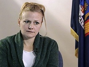 FILE - In this 2010 image taken from video, courtesy of WMUR television of Manchester, N.H., Pamela Smart is shown during an interview at the corrections facility, in Bedford Hills, N.Y. The New Hampshire Supreme Court is scheduled to release its opinion on whether a state council that rejected Pamela Smart's request for a chance at freedom should take another look at it. She's serving a life-without-parole sentence for plotting with her teenage lover to kill her husband in 1990. (WMUR Television via AP, File)