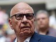 September 10, 2017 - Rupert Murdoch, Chairman of Fox News Channel stands before Rafael Nadal of Spain plays against Kevin Anderson of South Africa.