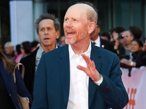 Director Ron Howard arrives for the Opening Night Gala presentation of "Once Were Brothers: Robbie Robertson and The Band" during the Toronto International Film Festival, on Sep. 5, 2019.