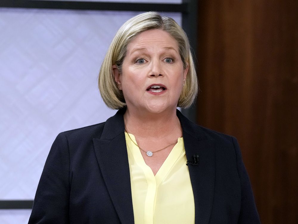 NextImg:Hamilton Mayor Andrea Horwath in hospital after accident, her office says