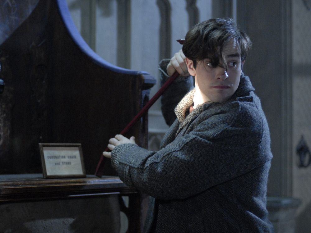 Charlie Cox in a scene from Stone of Destiny.