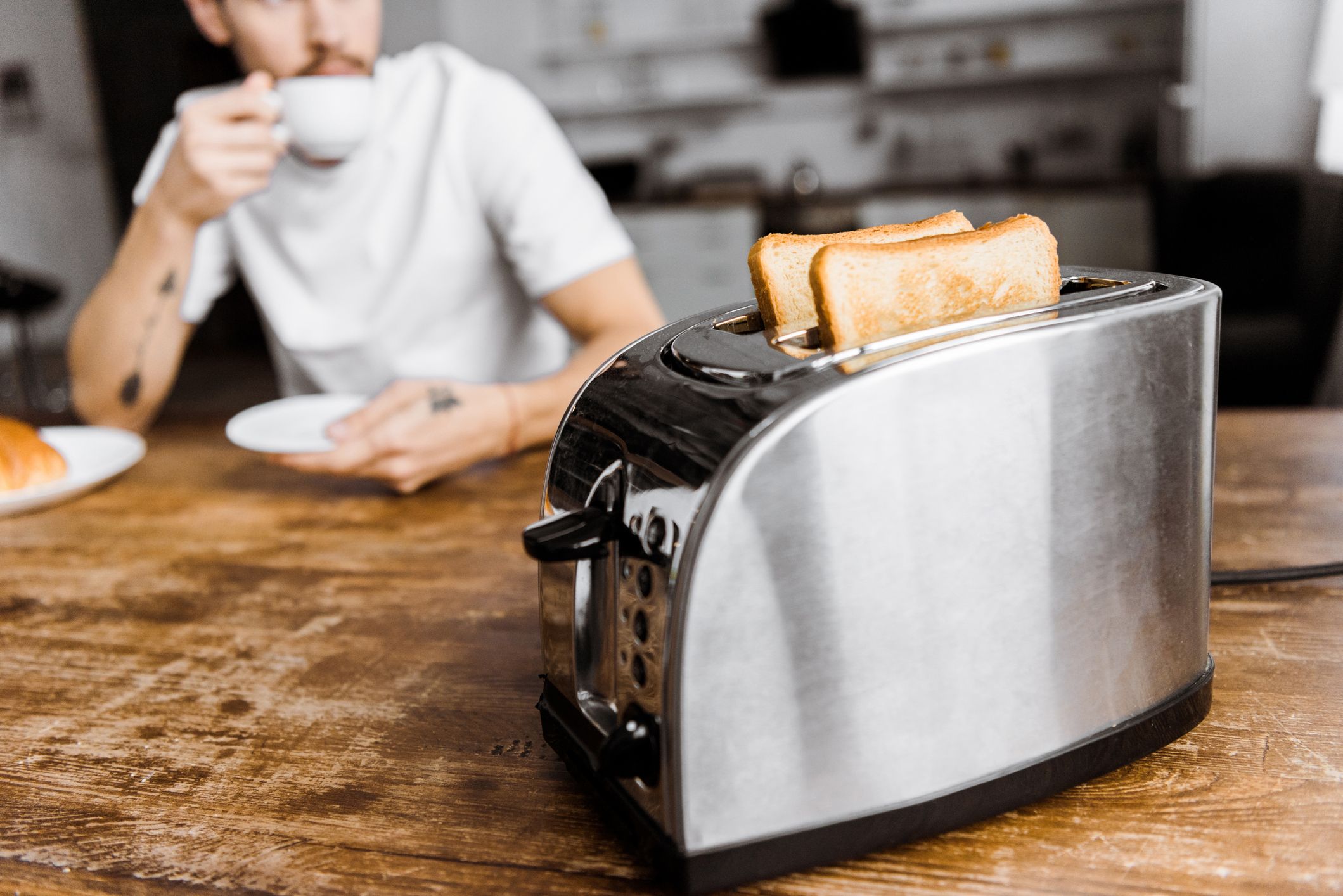 Breakfast Sandwich Muffin Bagel Maker New Kitchen Dual Electric Press  Toaster High life