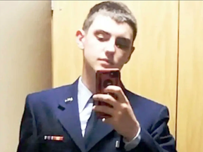 Air Force reservist 21-year-old Jack Teixeira.