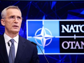"Tomorrow we will welcome Finland as the 31st member of NATO making Finland safer and our alliance stronger," NATO Secretary-General Jens Stoltenberg told reporters in Brussels, hailing the move as "historic."