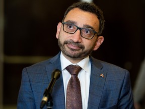 Changes to the airline passenger bill of rights require airlines to pay part of the cost of processing complaints at the Canadian Transportation Agency. Transport Minister Omar Alghabra said that will make them more likely to settle.