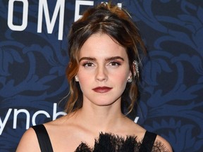 English actress Emma Watson arrives for "Little Women" world premiere at the Museum of Modern Art in New York on December 7, 2019.