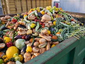 Produced from organic waste, such as food scraps, carbon-neutral RNG is used to fuel fleets, power industry and heat homes and businesses more sustainably. SUPPLIED