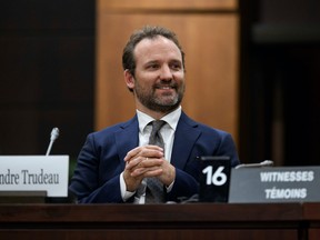 Alexandre Trudeau appears before the Standing Committee on Access to Information, Privacy and Ethics, studying foreign interference, on Parliament Hill in Ottawa, on Wednesday, May 3, 2023. THE CANADIAN PRESS/Justin Tang