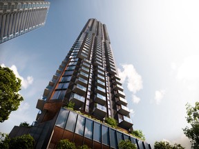 High-rise exterior