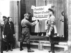 Nazi boycott Jews