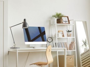 Making your work from home space beautiful and functional.