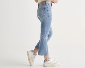 Performance Denim Kick Flare