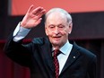 Former prime minister Jean Chrétien at the Liberal convention in Ottawa, May 5, 2023.