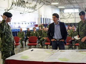 Prime Minister Justin Trudeau in Edmonton