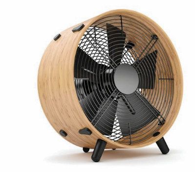 Be stylish while keeping cool this summer. Stadler Form Otto Portable Bamboo Fan, $369, Rona.ca