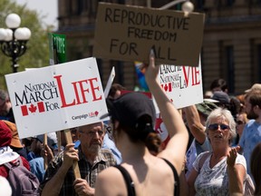 March for Life protester