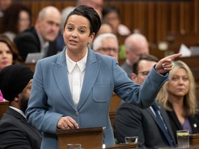 "He's stalling on a foreign agent registry, he won't shut down illegal police stations, and he doesn't have the courage to call a national public inquiry," Deputy Conservative Party Leader Melissa Lantsman said Tuesday about Justin Trudeau.