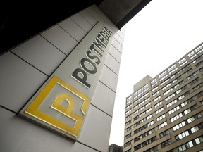 The Postmedia building in Toronto, home to the National Post and Toronto Sun.