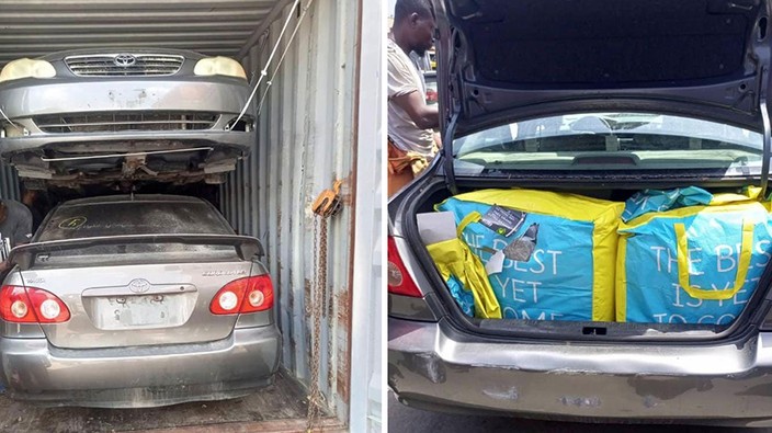 Canadian Loud cannabis hidden in cars from Canada is flooding Nigeria