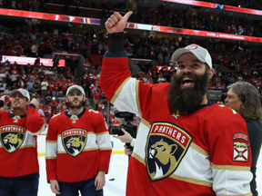 Radko Gudas #7 of the Florida Panthers