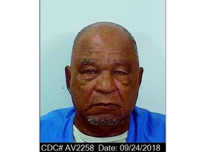 FILE - This Sept. 24, 2018, booking photo provided by the California Department of Corrections shows Samuel Little. The remains of a Georgia woman killed 46 years ago were identified and confirmed as a victim of Samuel Little, known as the most prolific serial killer in U.S. history, authorities said Thursday, May 18, 2023. (California Department of Corrections via AP, File)